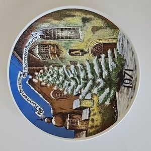 "O Tannenbaum" Christmas Carol Series Plate, SN 2242, West Germany